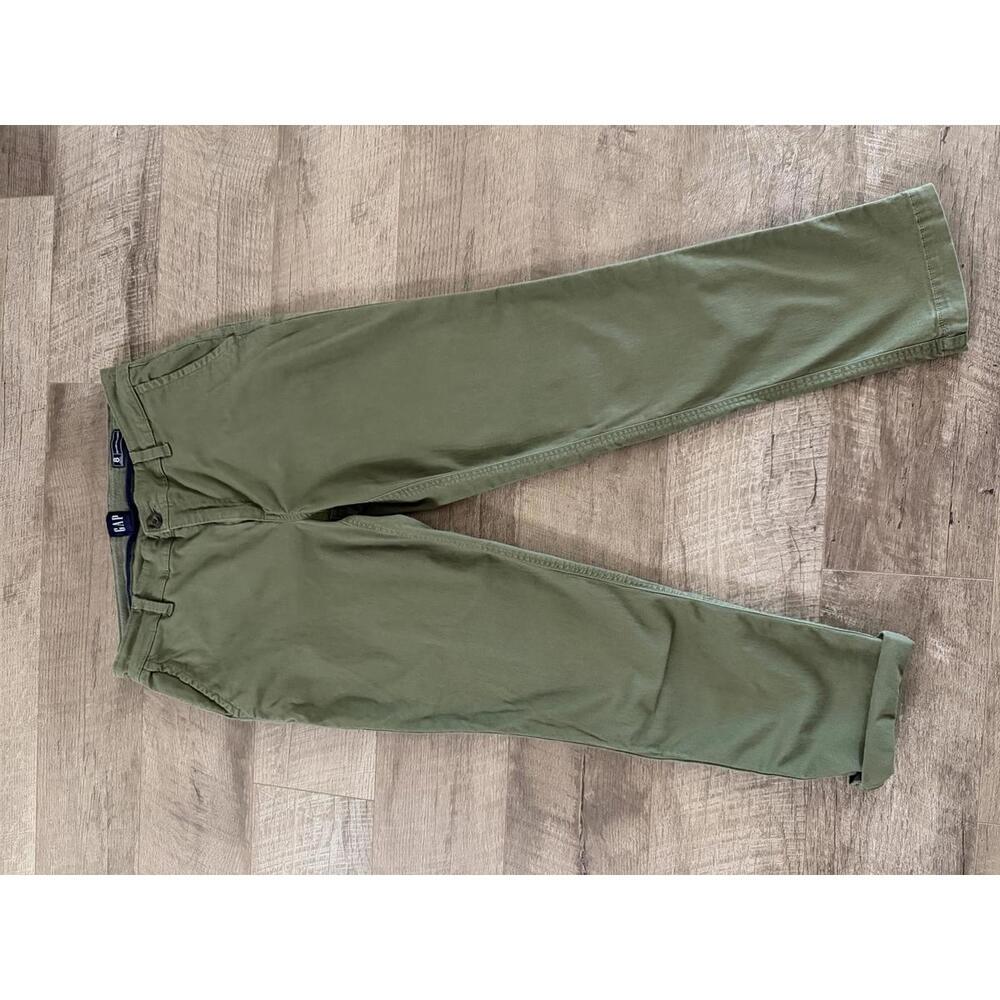 GAP Olive Green Chino Pants Size 8
